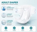 Medium Adult Diaper Slip Super Sample 10X Nappies - Image 2