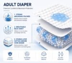 Medium Adult Diaper Slip Super Sample 10X Nappies - Image 3