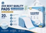 20X Best Quality Pads Adult Incontinence Disposable Bed Pee Underpads